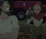kurenai running at kaburagi